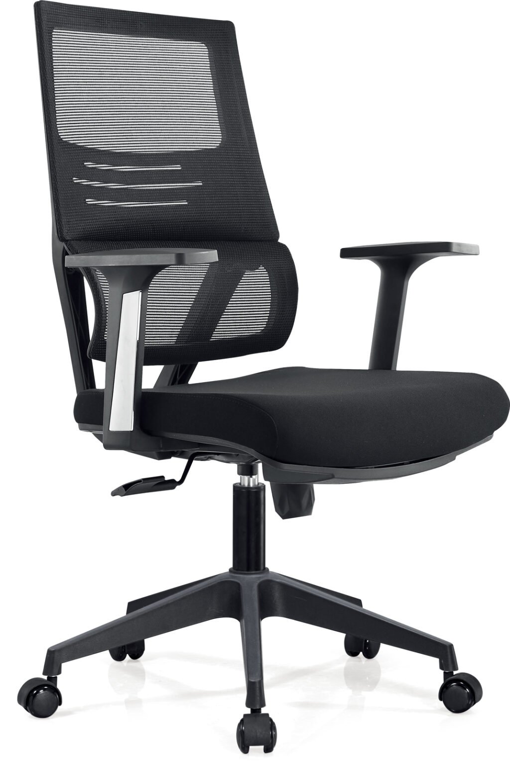 Rotatable Adjustable Mesh Chaise Bureau Mesh Chair Black Chair